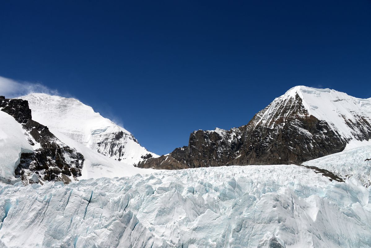 32 The Changtse Glacier Leads To Changtse And Jiangbing Peak On The Trek From Intermediate Camp To Mount Everest North Face Advanced Base Camp In Tibet